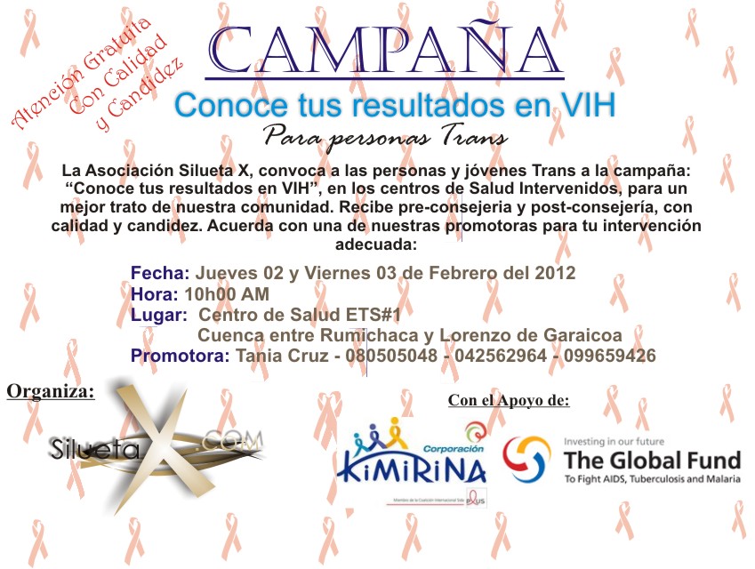 Campaña de Pruebas de VIH Febrero 2012