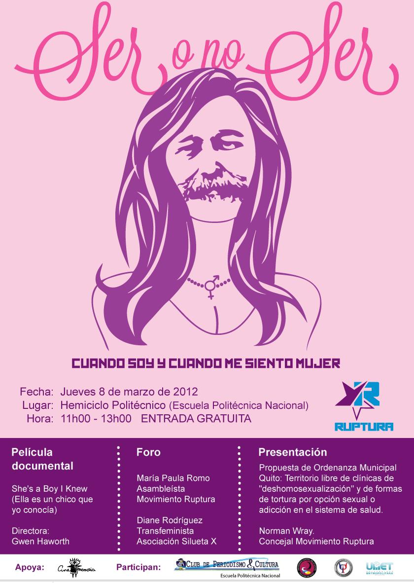 Evento Ruptura 8 de Marzo