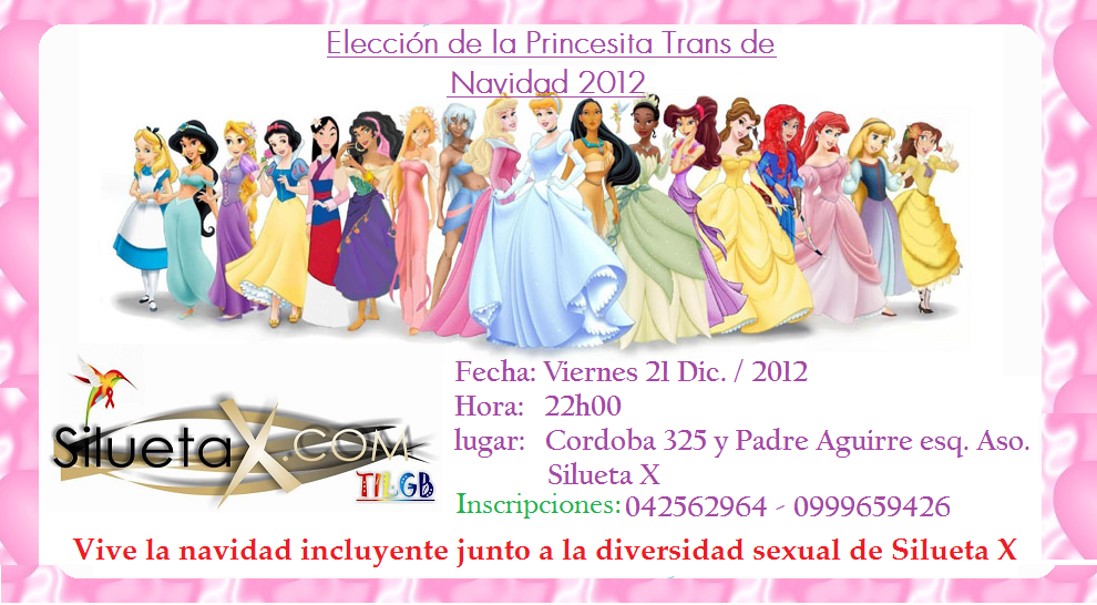 Elección princesita de navidad Trans