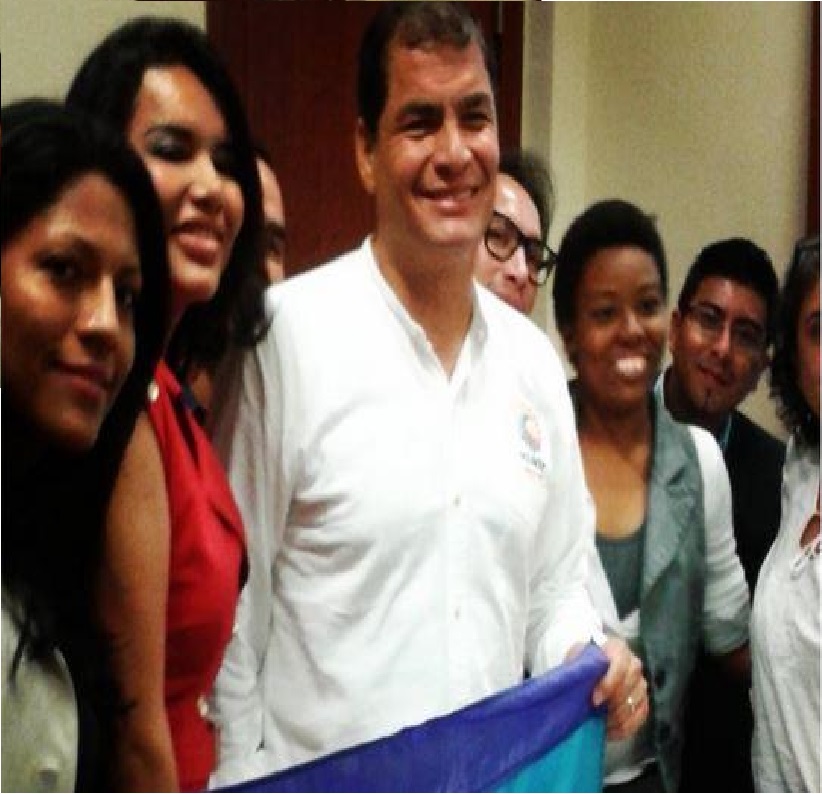 Histórico encuentro entre el presidente de Ecuador y colectivo GLBTI permitirá avanzar en la reivindicación de derechos-Siluetax-DianeRodriguez
