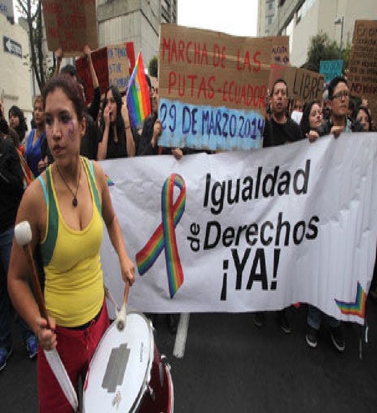 Colectivos en contra del machismo marcharon en Quito-Siluetax-DianeRodriguez