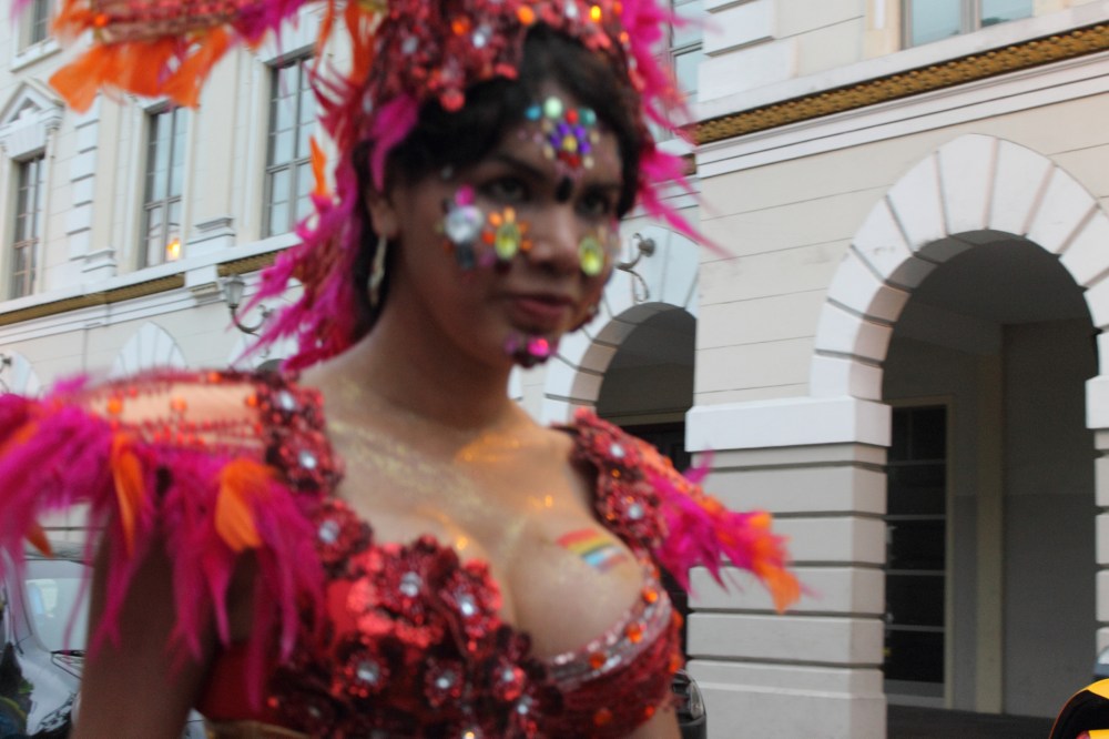 trans transexual transgénero travesti Diane Marie Rodríguez Zambrano en Orgullo y diversidad sexual 2014 - orgullo gay - orgullo glbti guayaquil 2