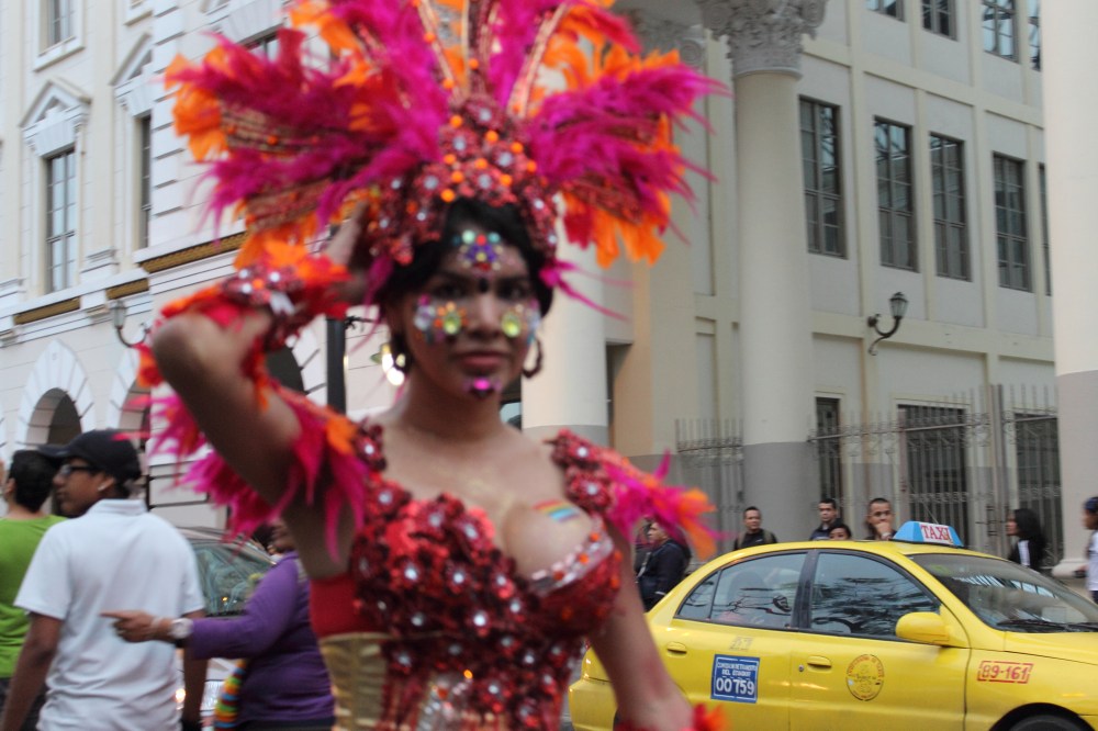 trans transexual transgénero travesti Diane Marie Rodríguez Zambrano en Orgullo y diversidad sexual 2014 - orgullo gay - orgullo glbti guayaquil 3