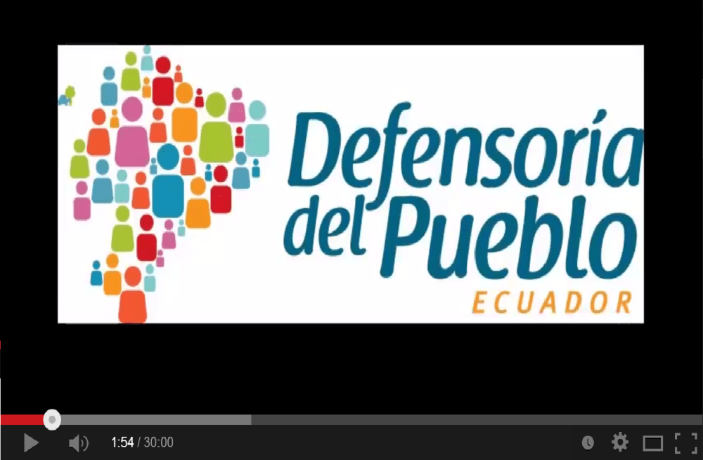 Tiempo de Derecho - Defensoria del pueblo.