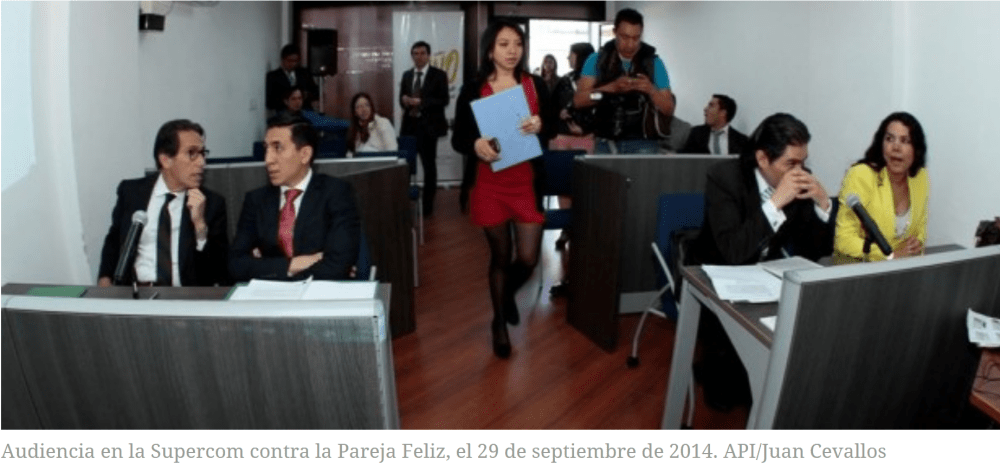 Supercom tramita audiencia pedida por grupos GLBTI contra La Pareja Feliz-DianeRodriguez