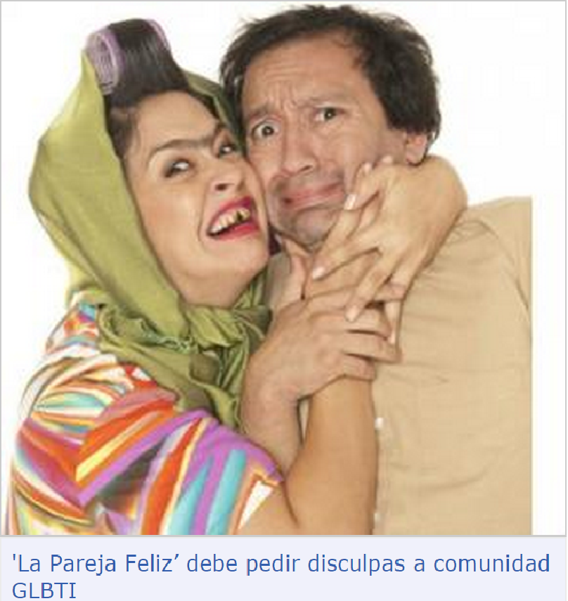 La Pareja Felizdebe pedir disculpas a comunidad GLBTI