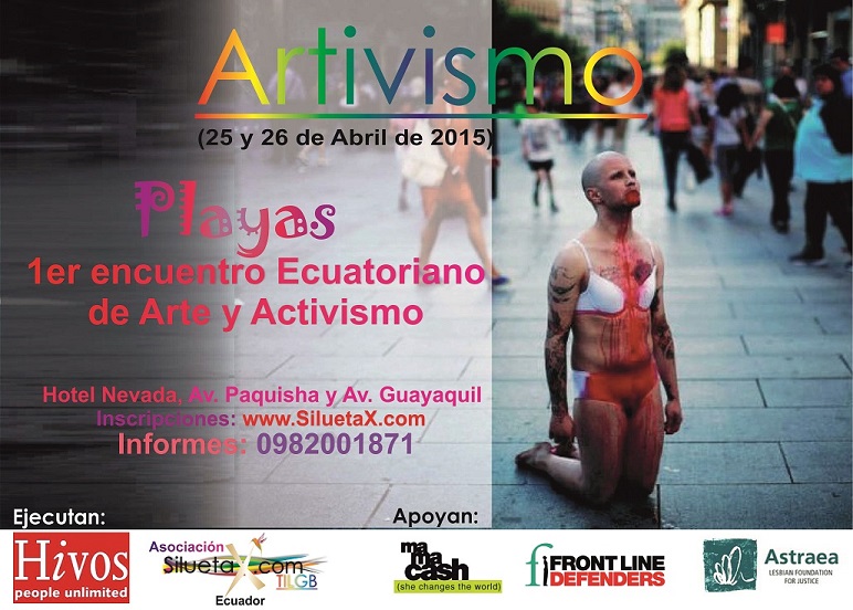 Primer encuentro Nacional Ecuatoriano artivista - arte y activismo de poblaciones LGBT