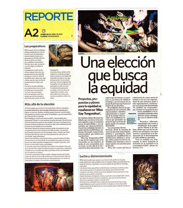 Una elección que busca la equidad - SiluetaX