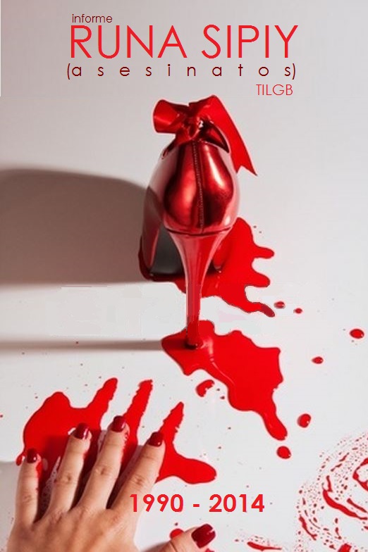 Caratula informe runa sipiy asesinatos TILGB 1990 al 2014 Asociación Silueta X