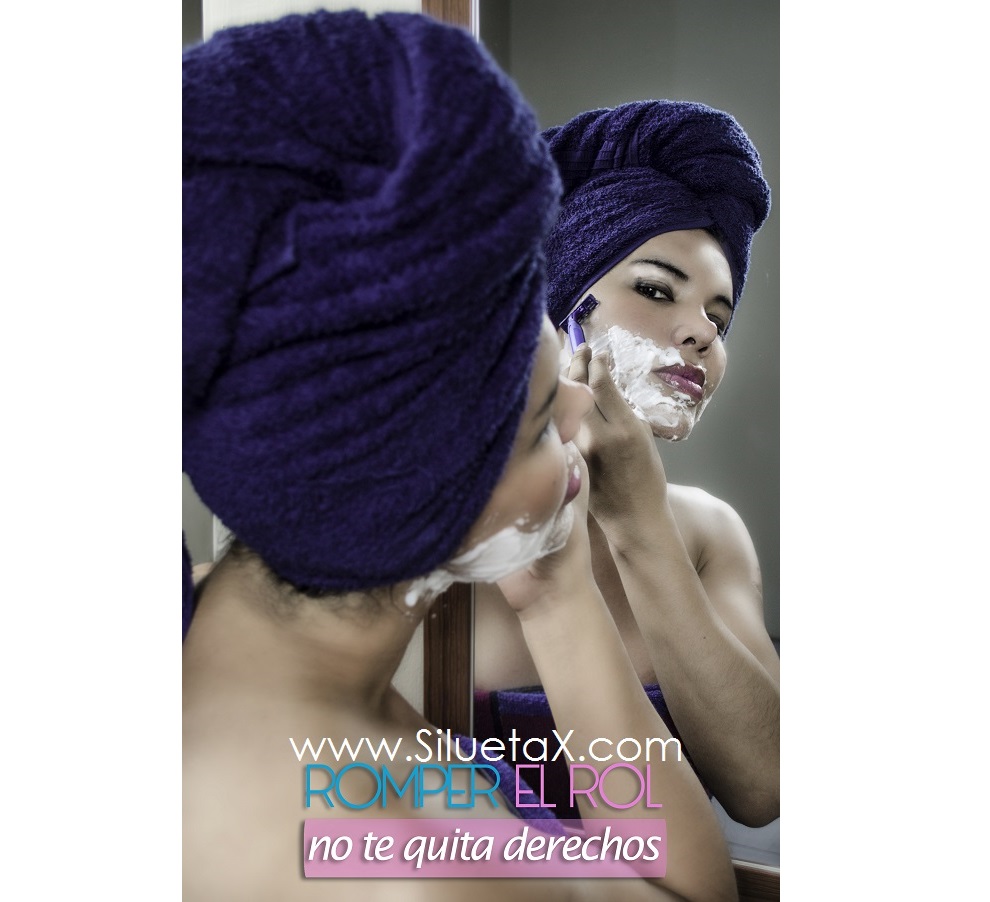 Romper el Rol de género no te quita derechos - Campaña Silueta X - Tiempo de Igualdad - Diane Rodríguez transfemenina web