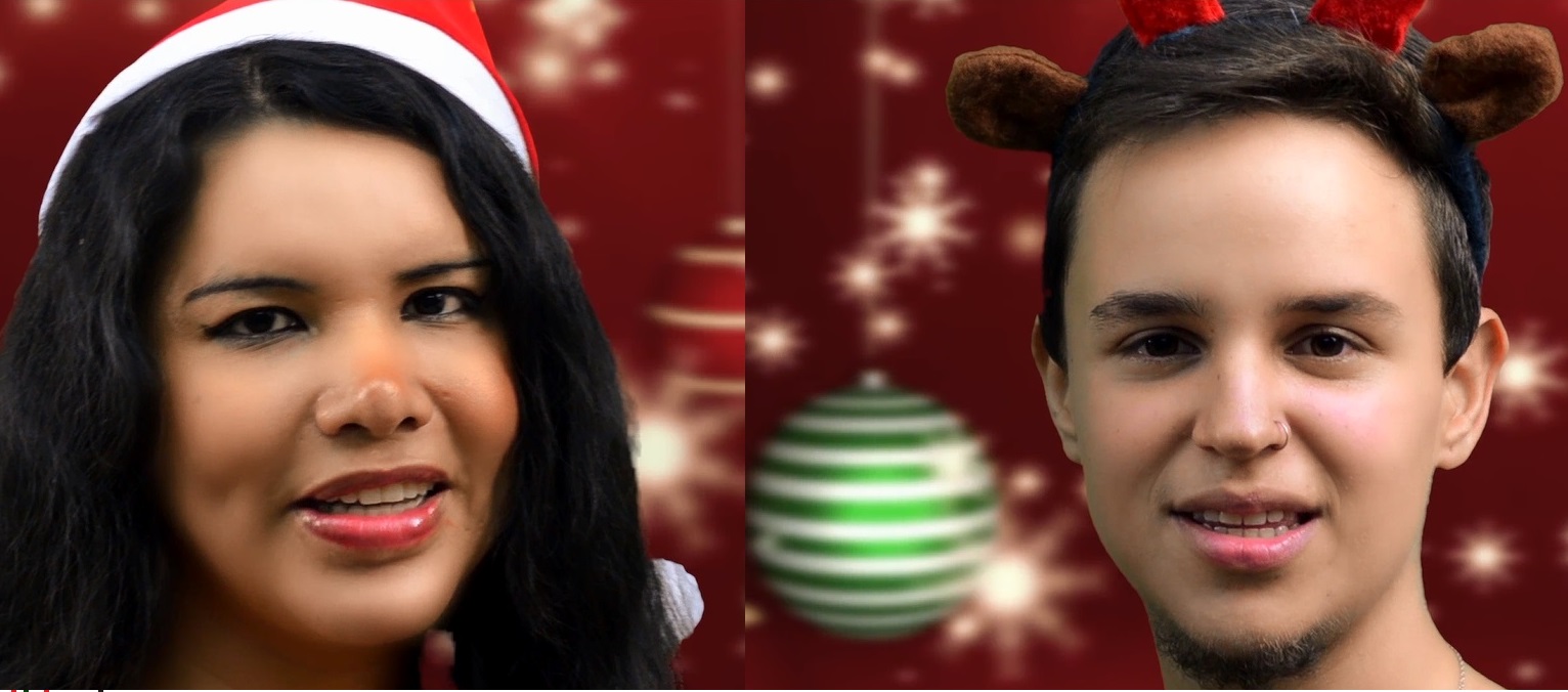 Diane Rodríguez y Fernando Machado desean feliz navidad y próspero 2016 a LGBT y resto de personas
