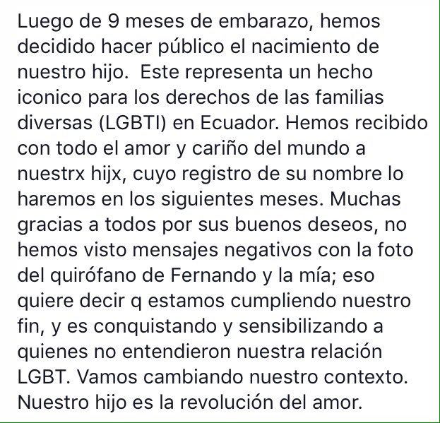 Diane Rodriguez anuncia el nacimiento de su hijo