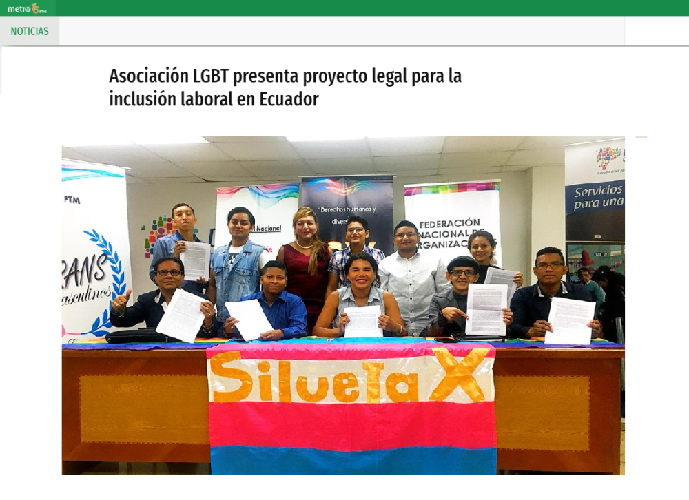 Asociación LGBT presenta proyecto legal para la inclusión laboral en Ecuador-Federacion Ecuatoriana LGBTI-Plataforma Revolucion Trans-Transmasculinos Ecuador-Asociacion Silueta X-Camara de Comercio LGBT de Ecuador.png
