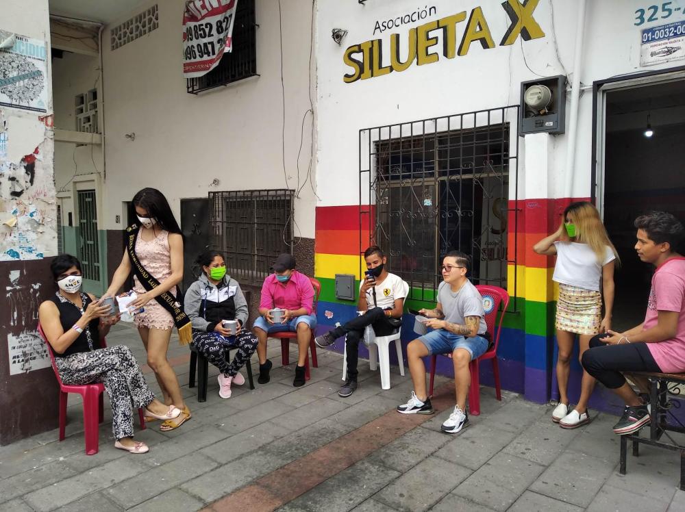 Inauguración del Primer Comedor Comunitario Trans en Guayaquil - Ecuador iniciativa de la Asociación Silueta X (16)