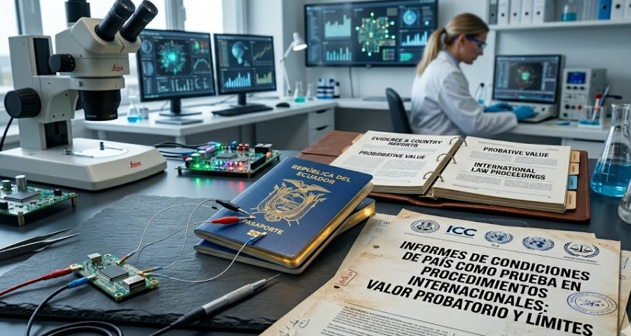 Informes de Condiciones de País como Prueba en Procedimientos Internacionales: Valor Probatorio y Límites| Análisis Abg. Diane Rodriguez